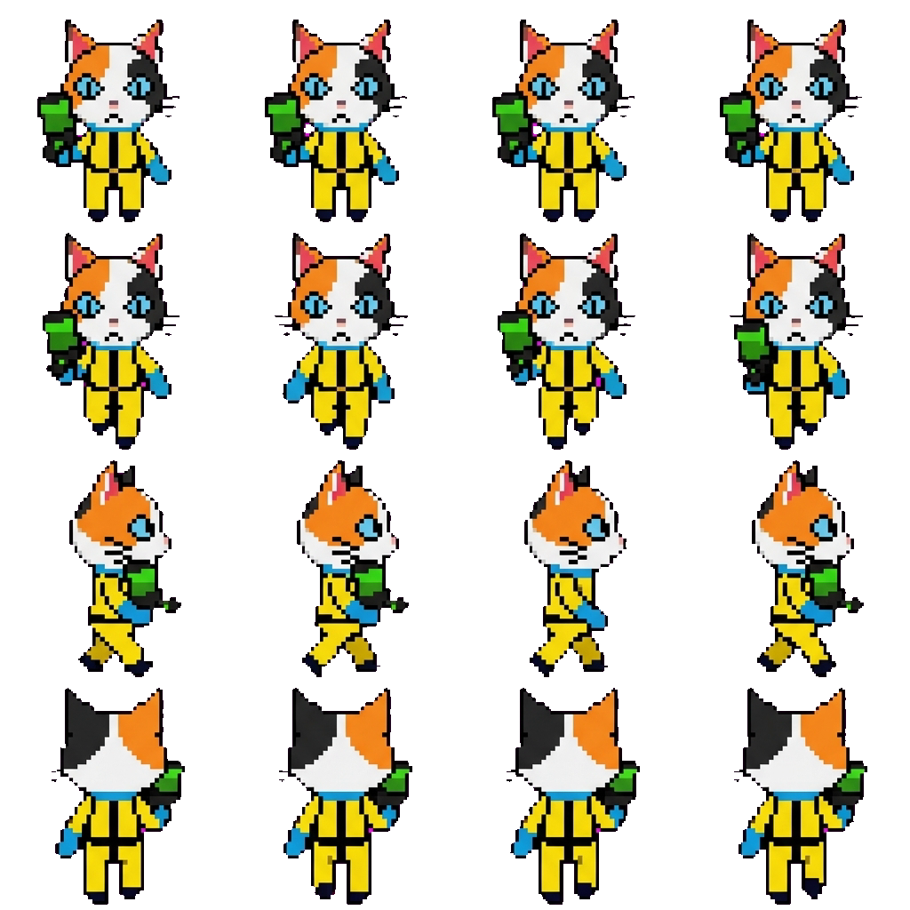 Sam movement sprite