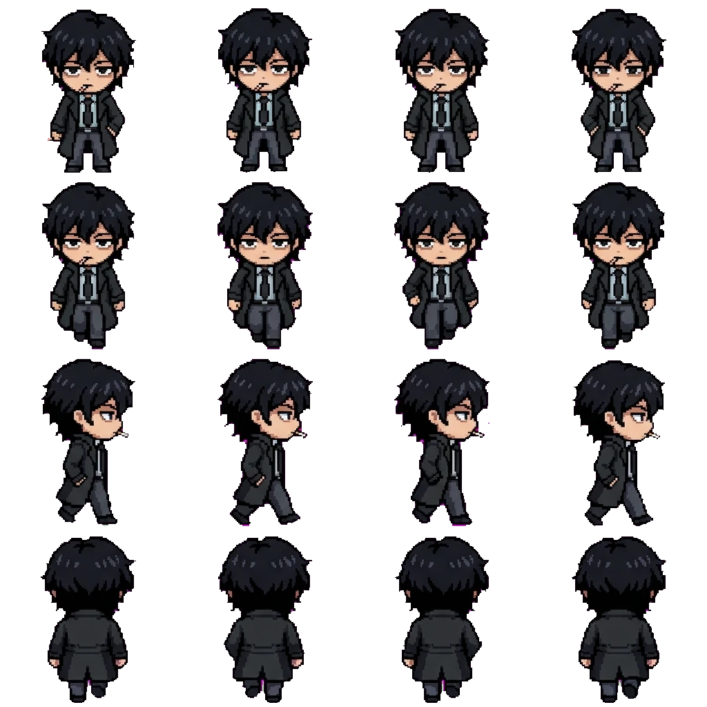 Kou movement sprite