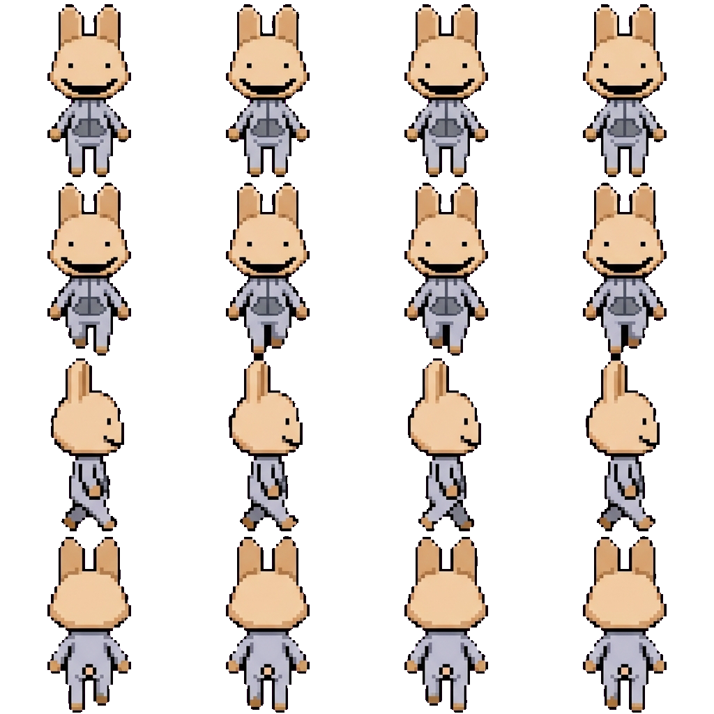 Intern movement sprite