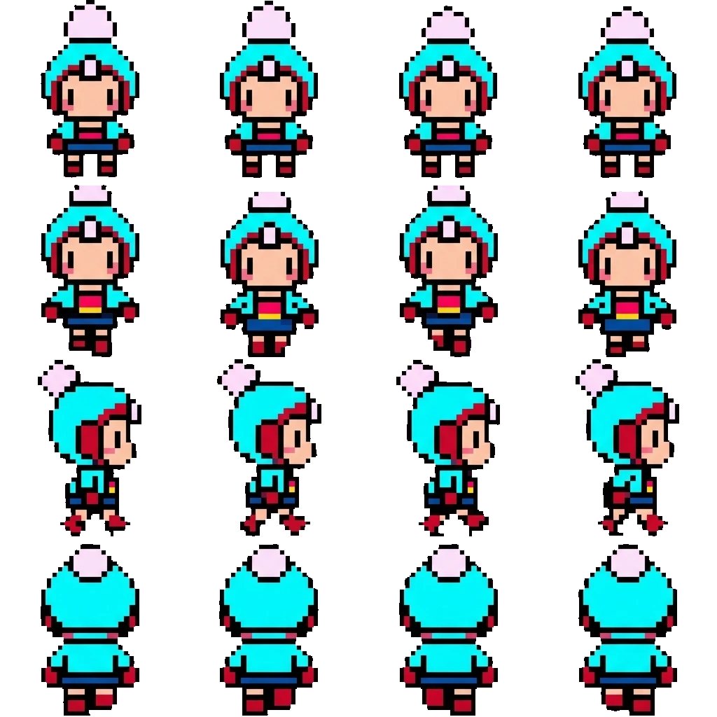 Janet movement sprite