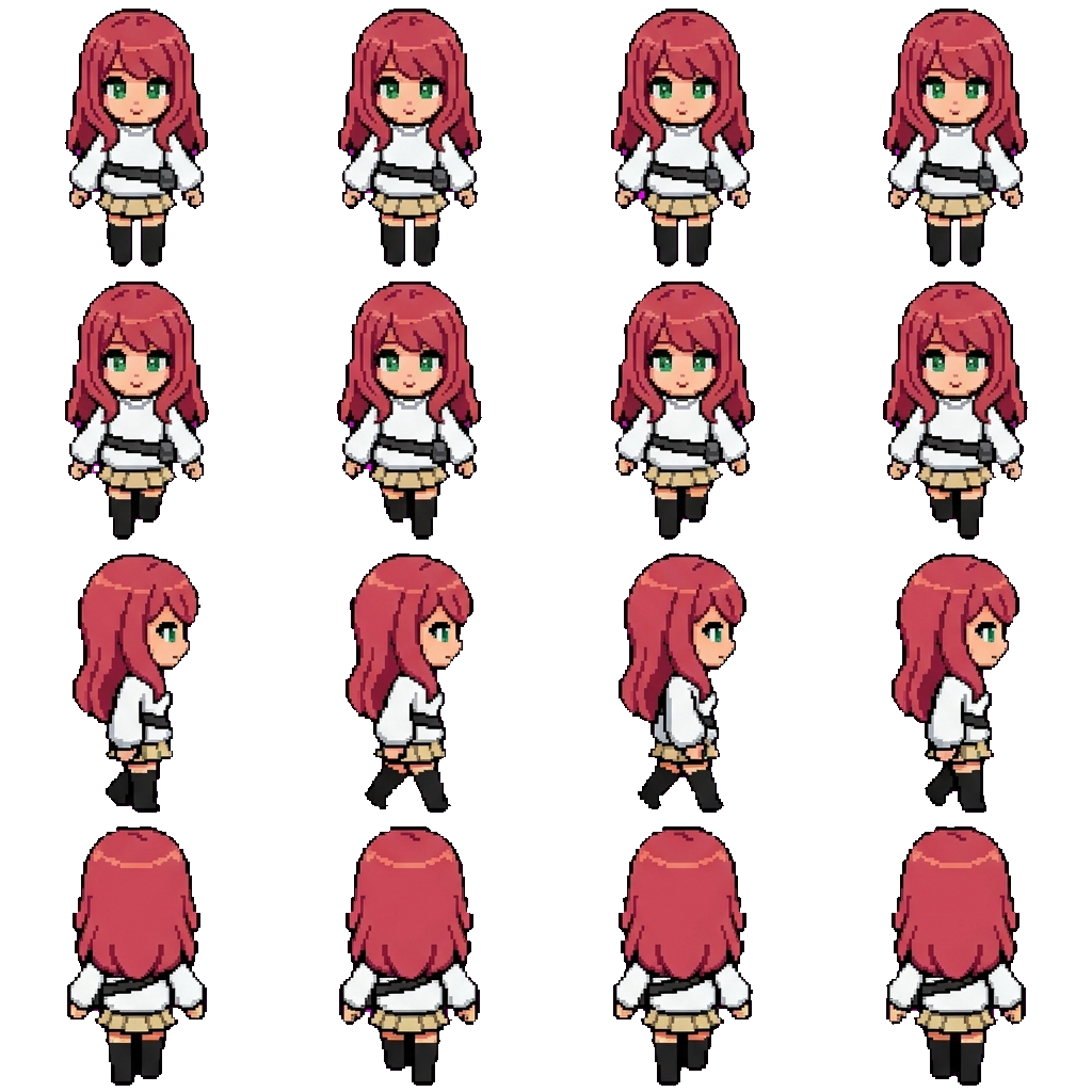 Riley movement sprite