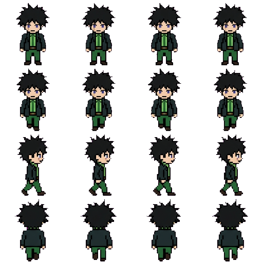 Matsuo movement sprite