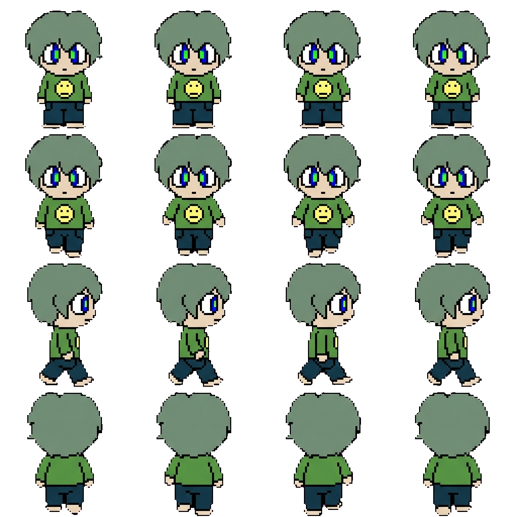 Robin movement sprite