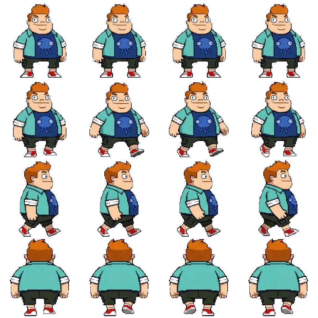 Howard movement sprite