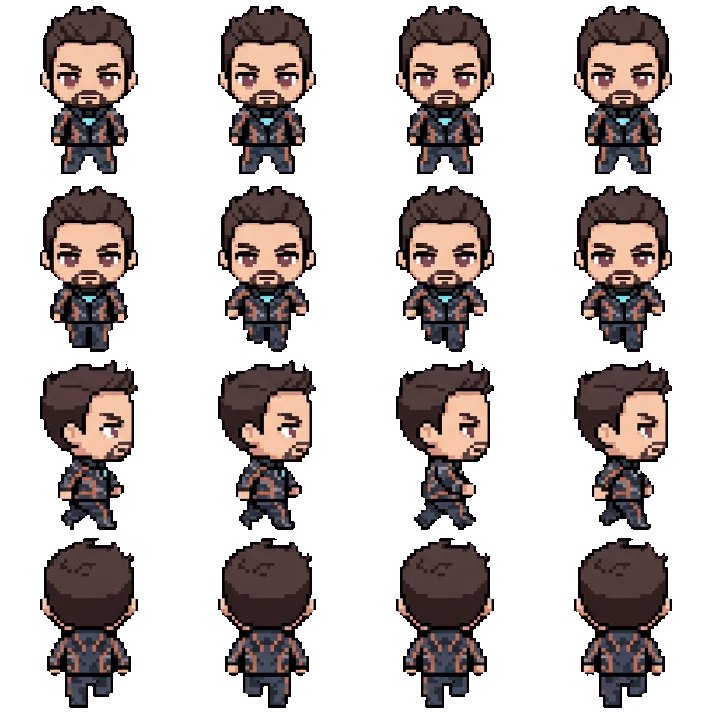 Tony movement sprite