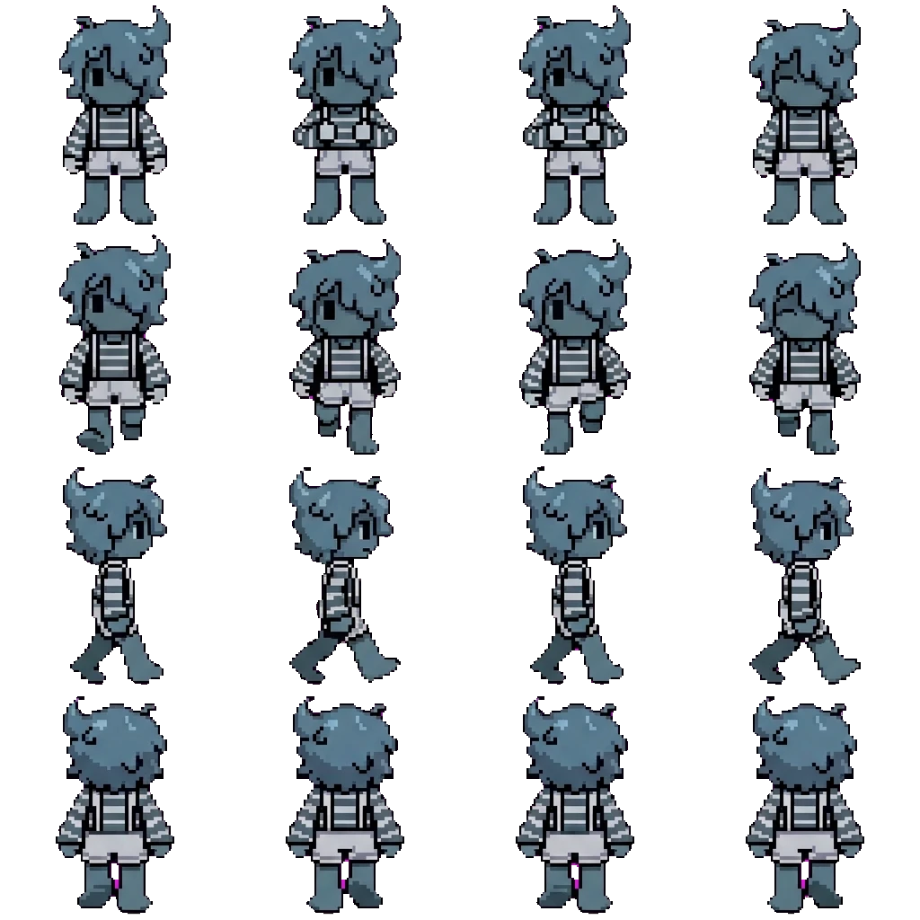 Blot movement sprite