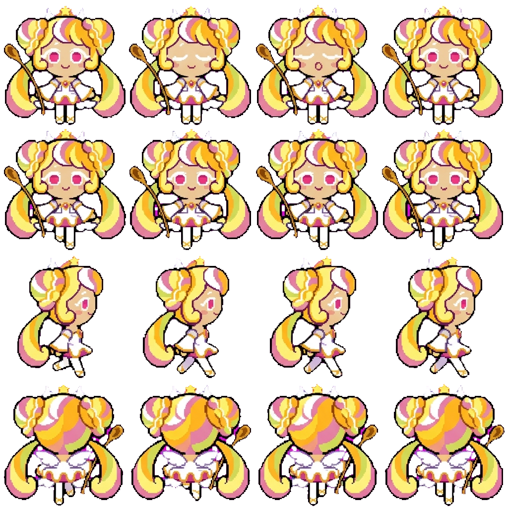 Rainbow Sherbet Cookie movement sprite