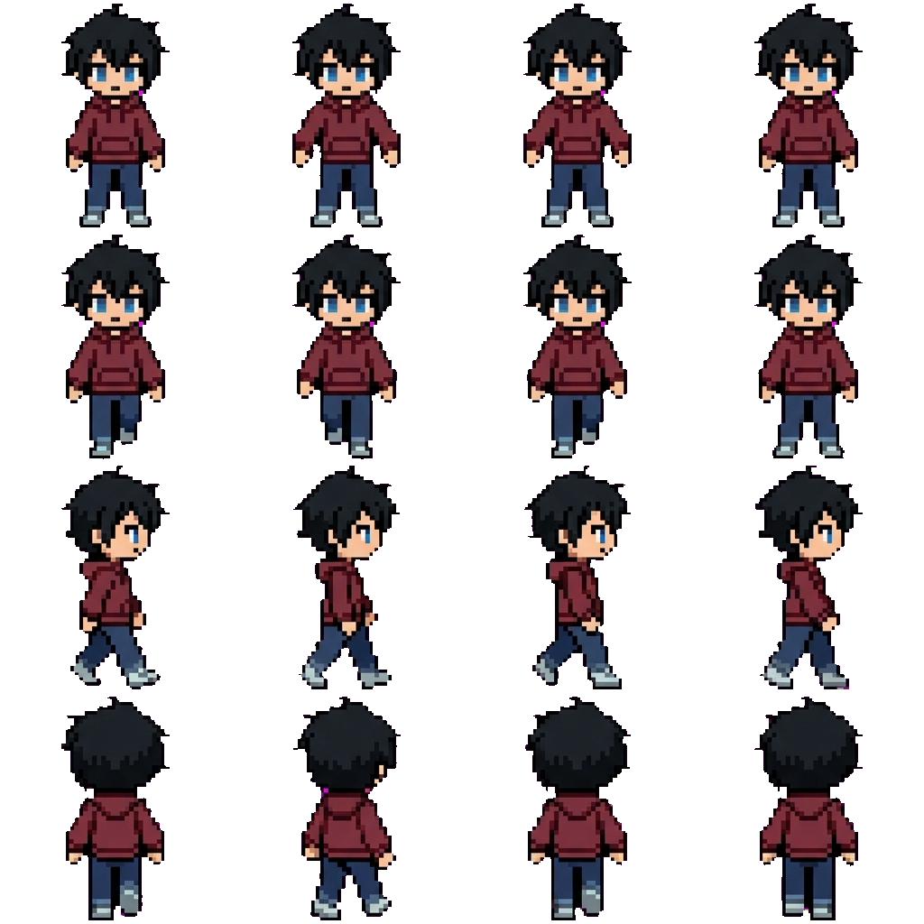 Mystic movement sprite