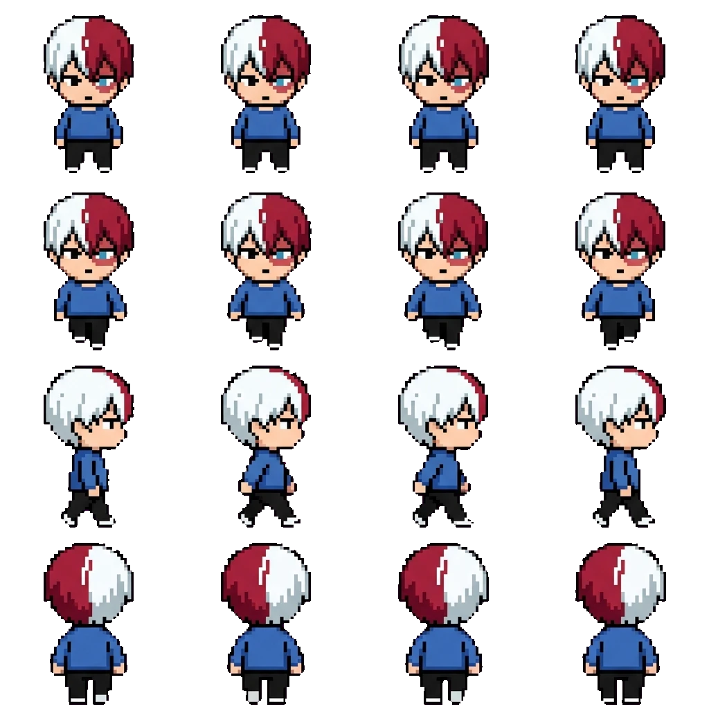 Shoto movement sprite