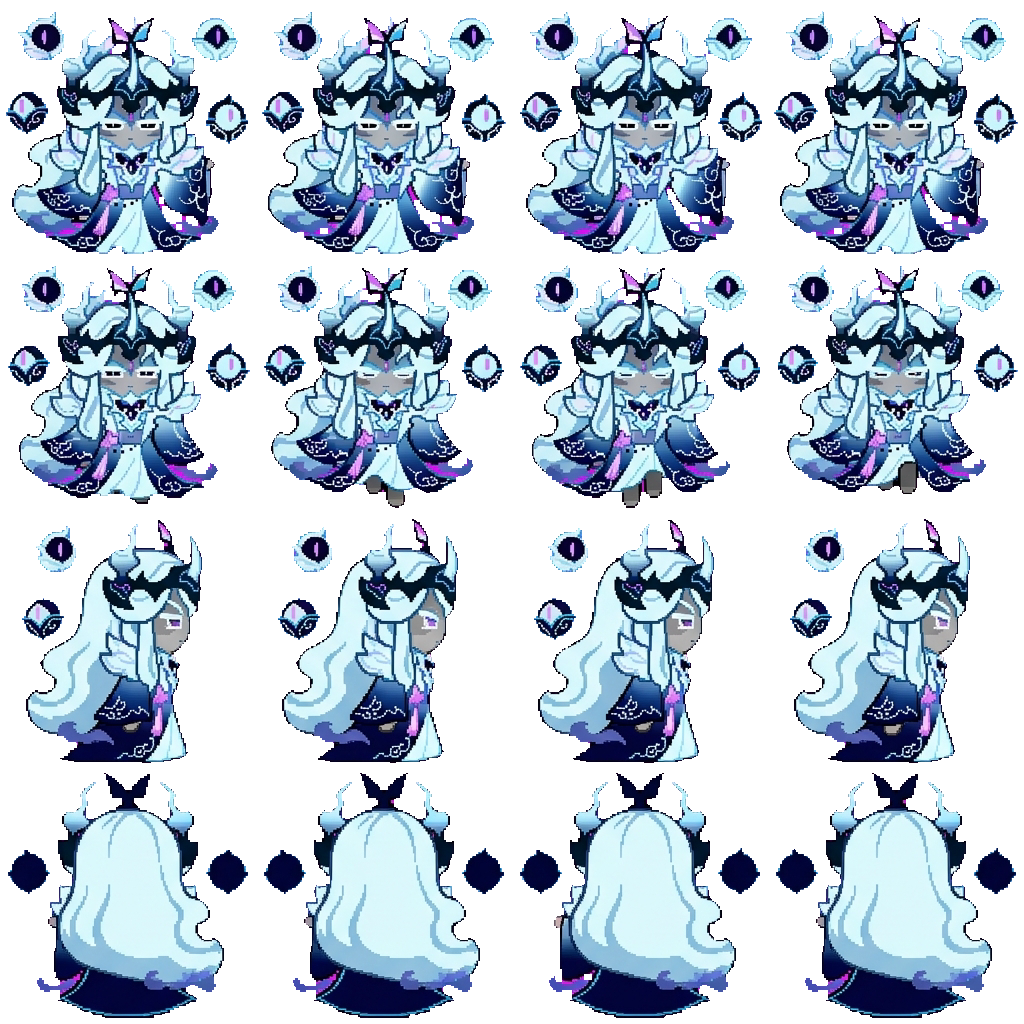 Longan Dragon Cookie movement sprite