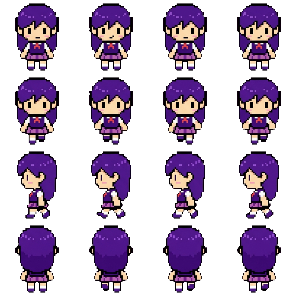 Mari movement sprite