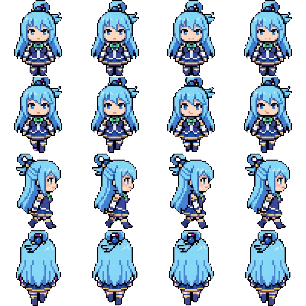 Aqua movement sprite