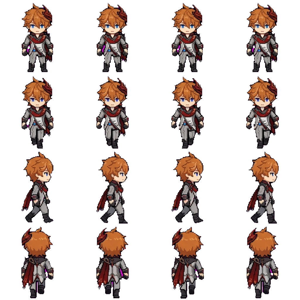 Ajax movement sprite