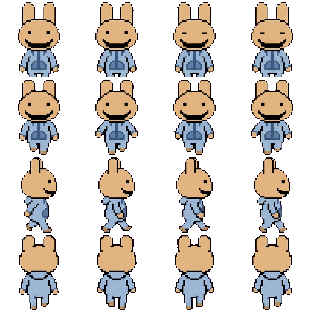 Intern movement sprite