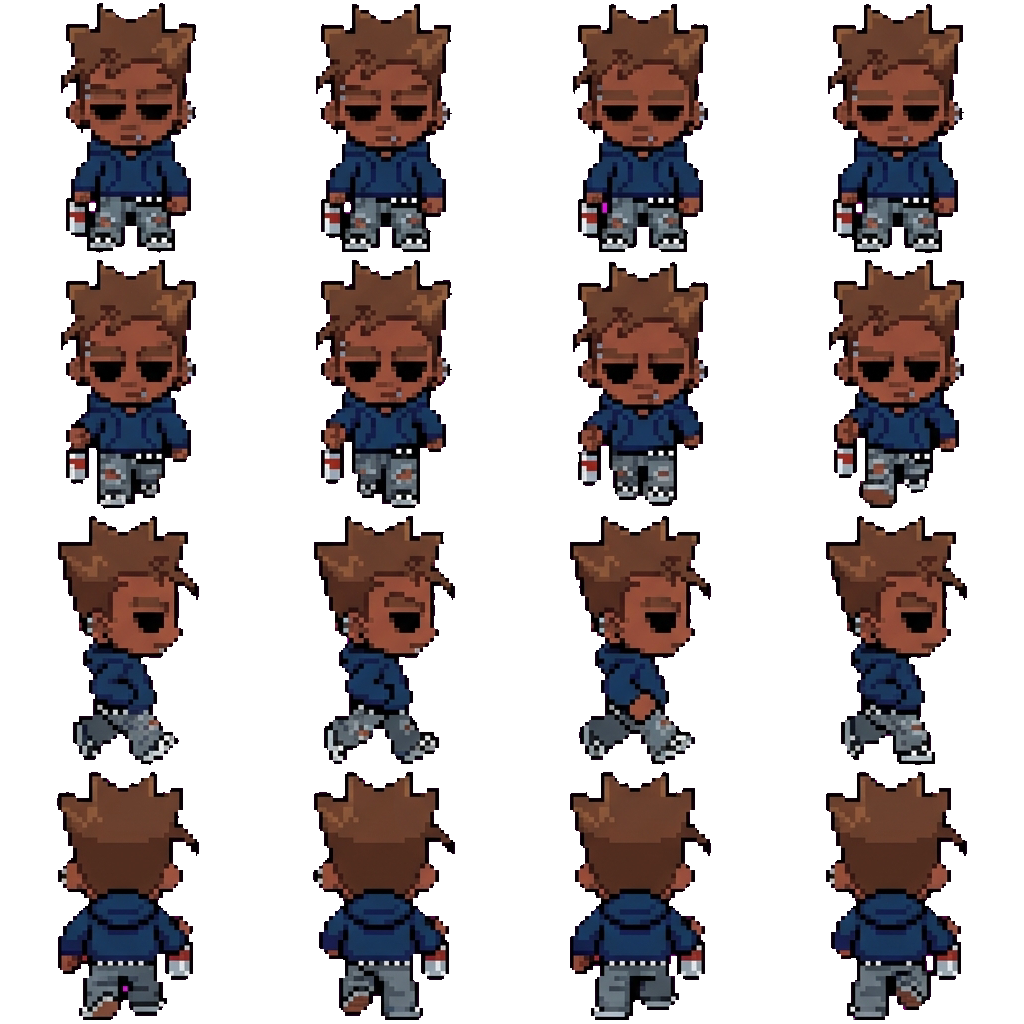 Tom movement sprite