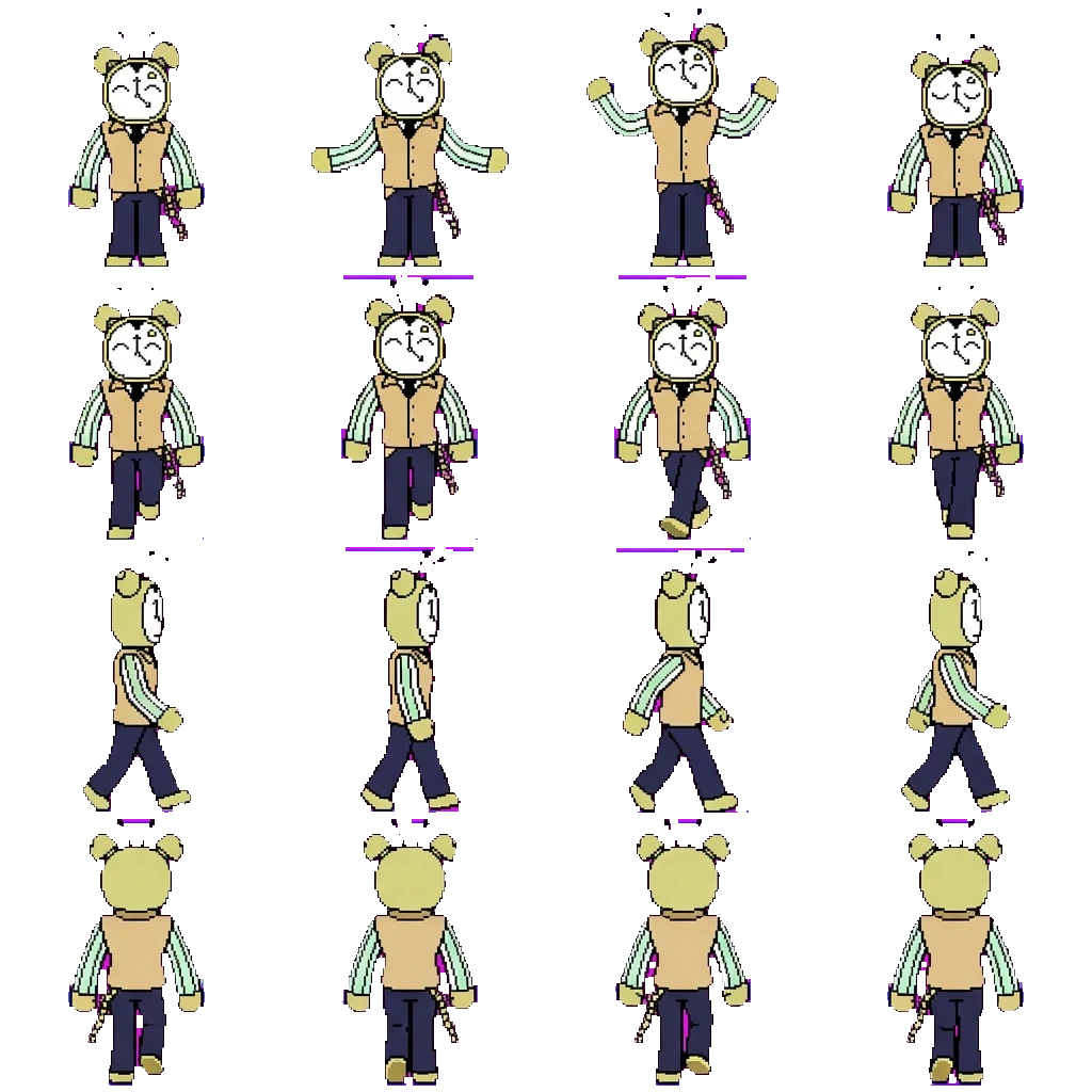 Calo-line movement sprite