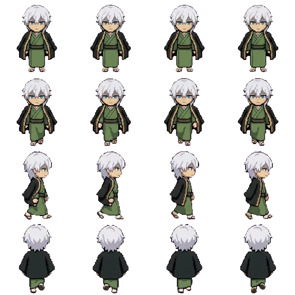 Yukichi movement sprite