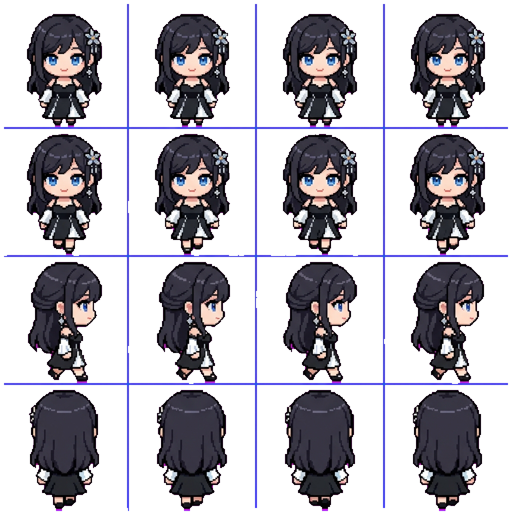 Grace George movement sprite