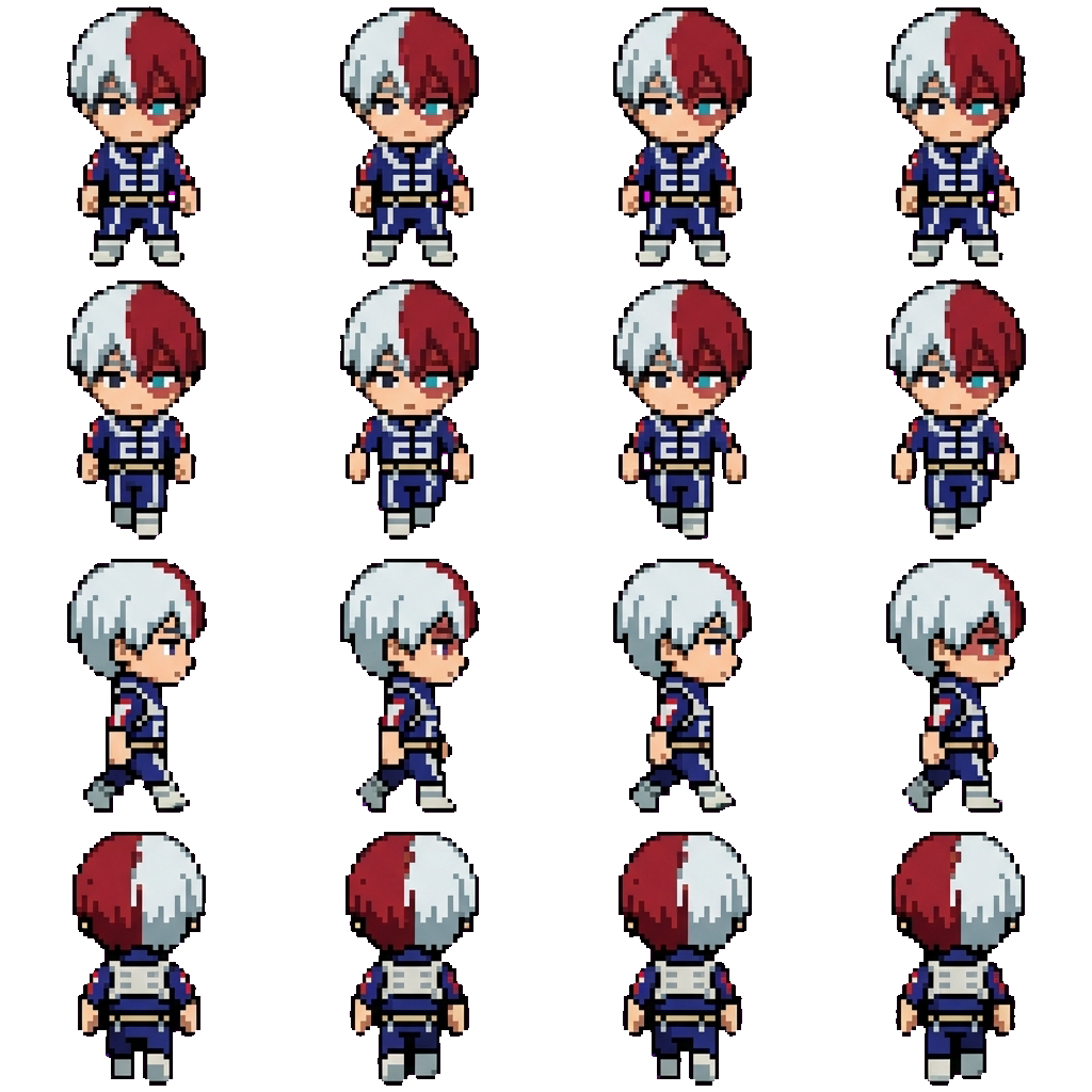 Shoto movement sprite