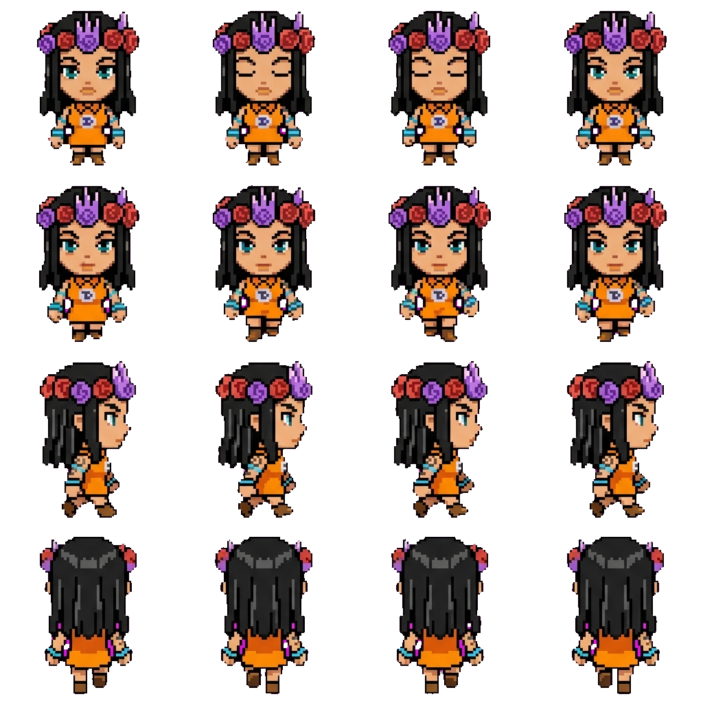 Dragona Joestar movement sprite
