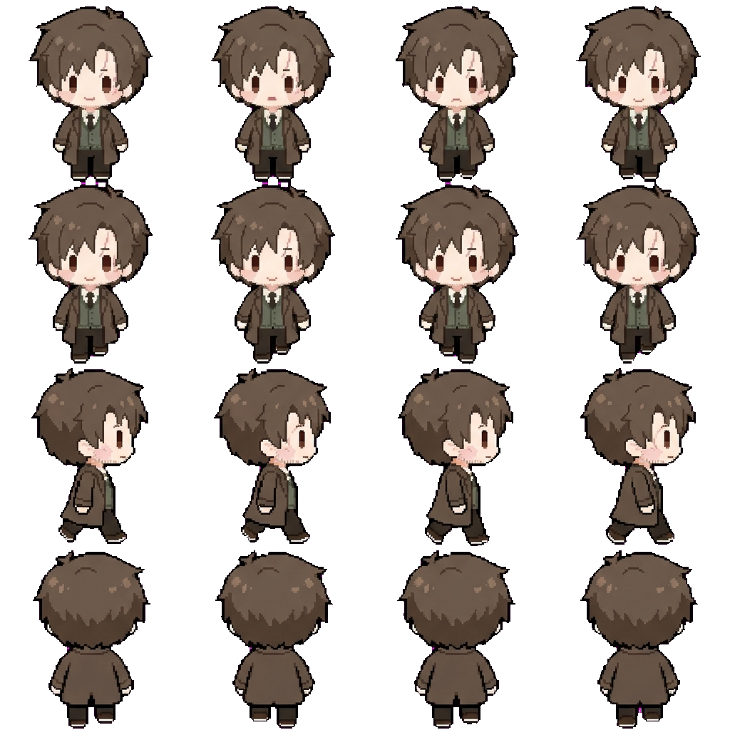 Remus Lupin movement sprite