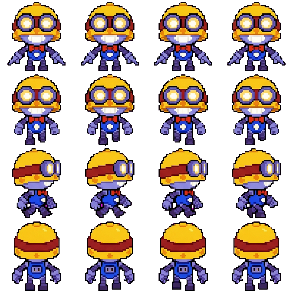 Carl movement sprite