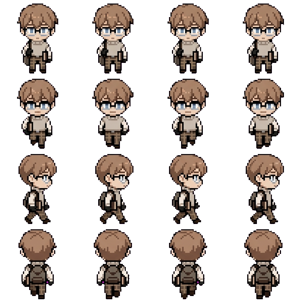 Logan movement sprite