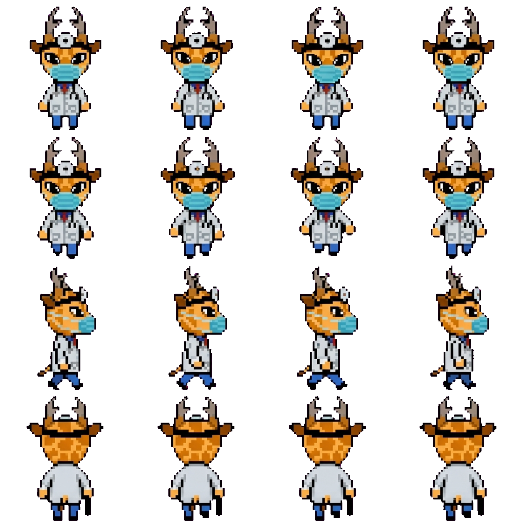 Dr harlow movement sprite