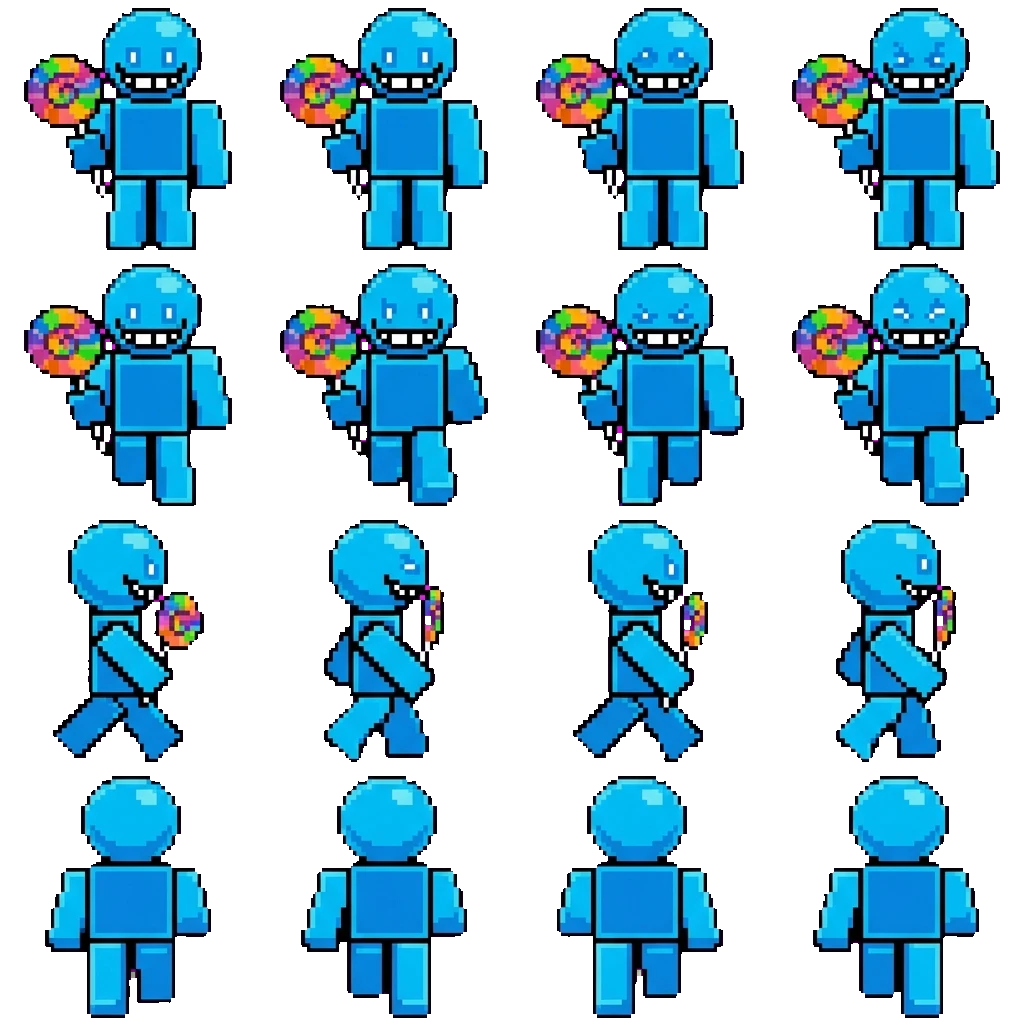 Bluudud movement sprite