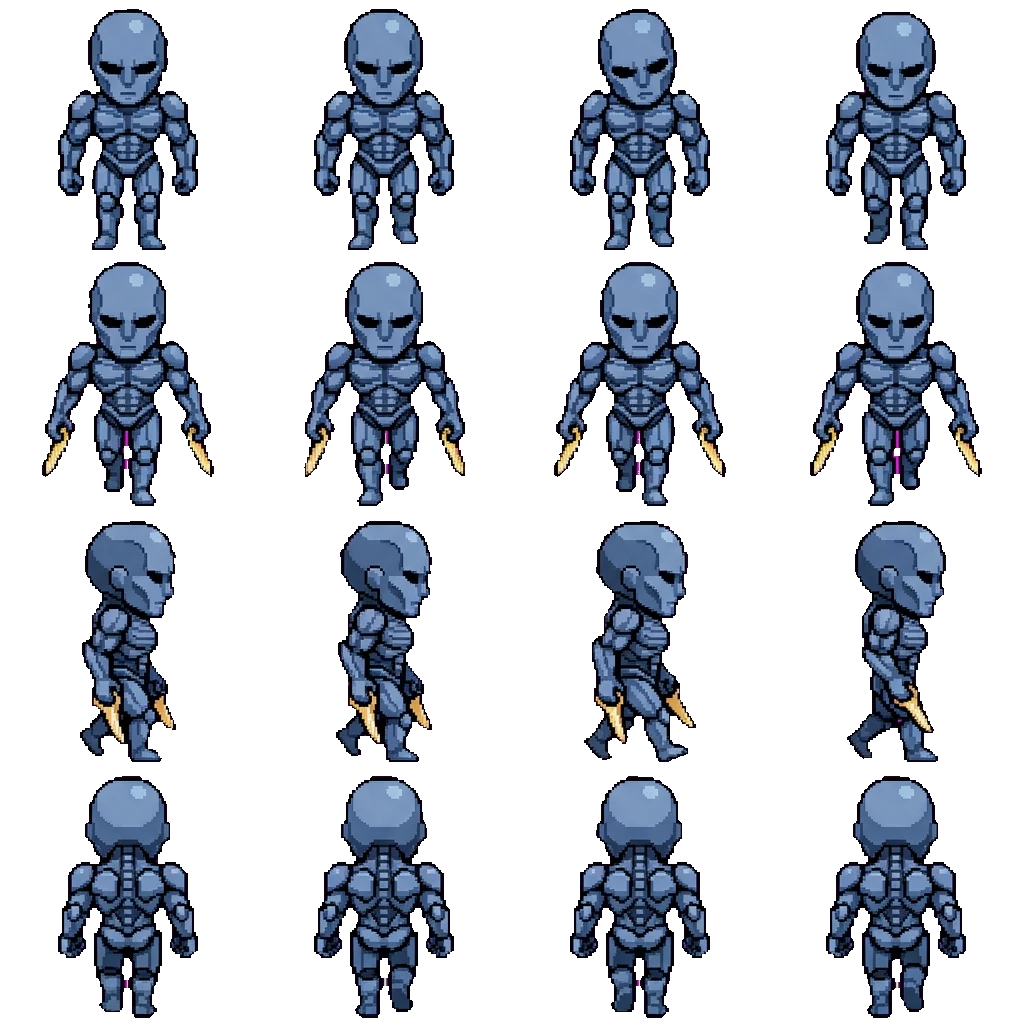 Acetinium movement sprite
