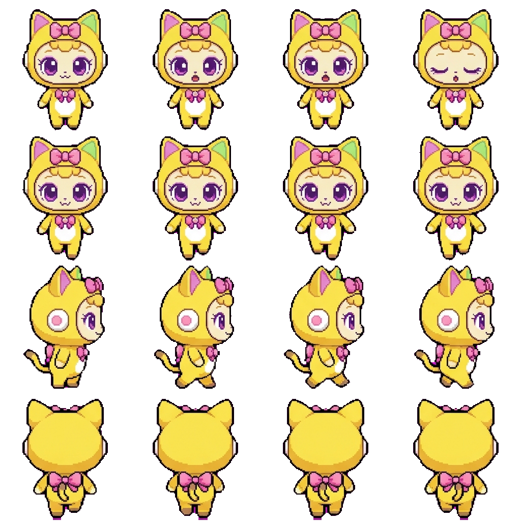 Dingdongping movement sprite