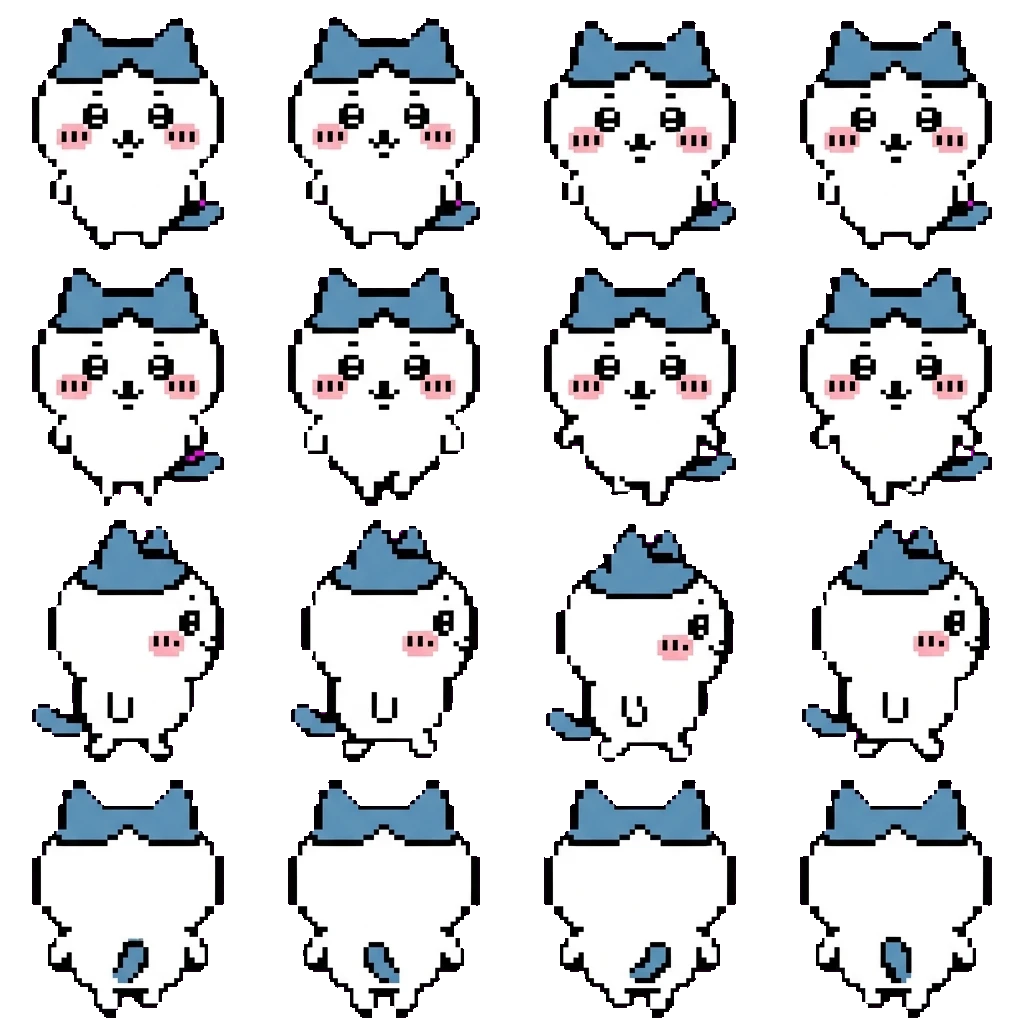 Hachiware movement sprite