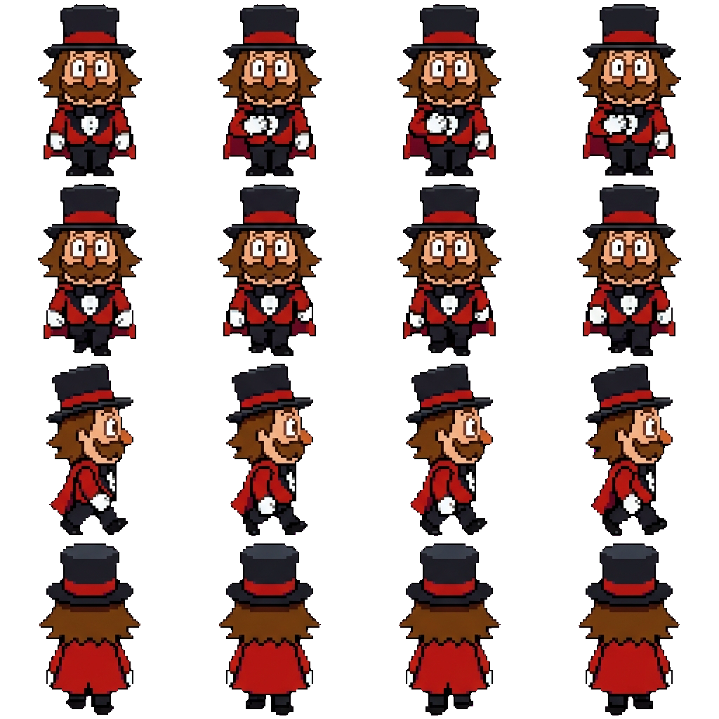 Boozoo movement sprite