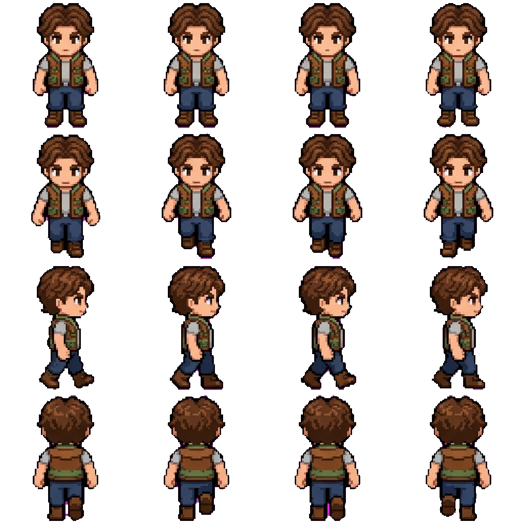 Matteo movement sprite