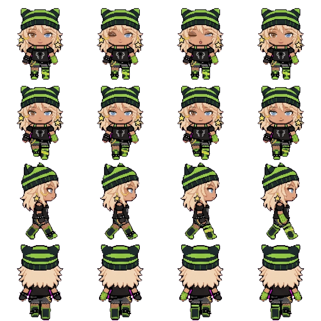 Gwen movement sprite