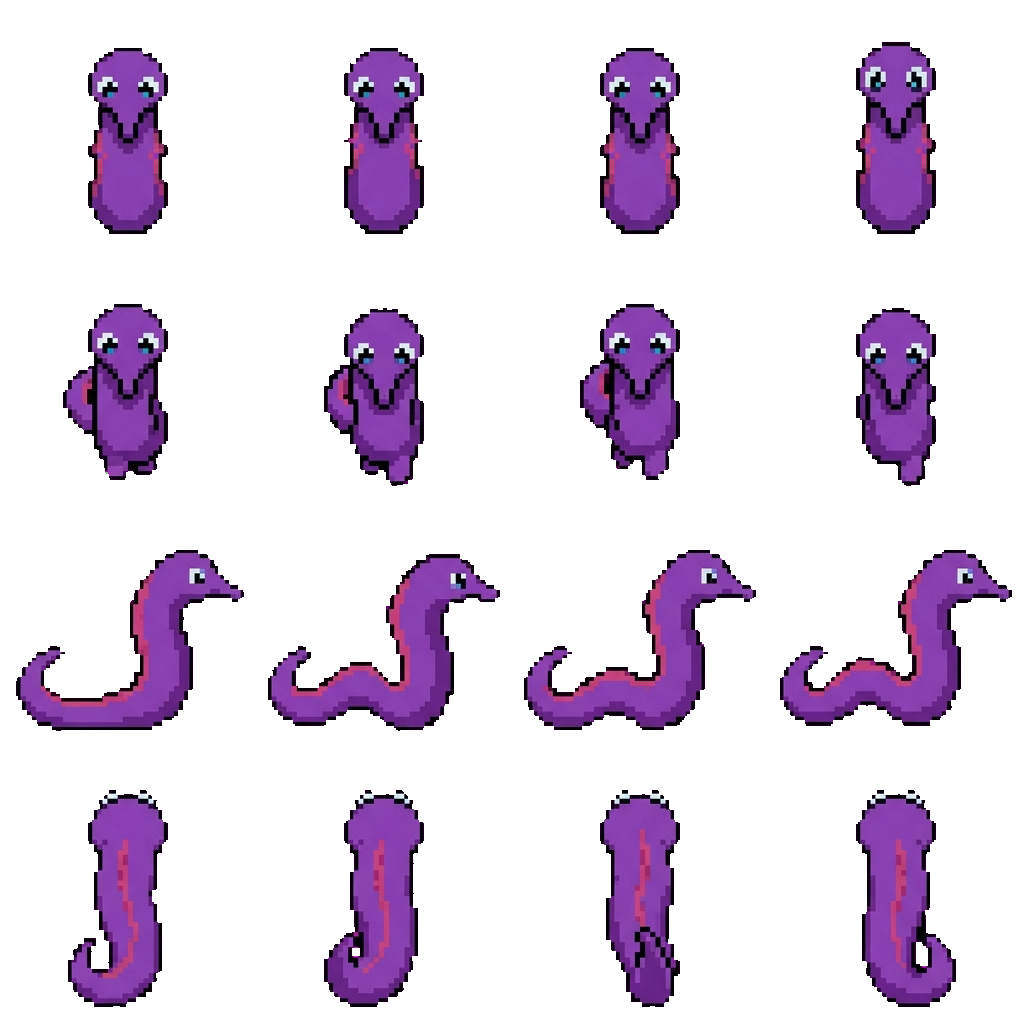 Wormi movement sprite