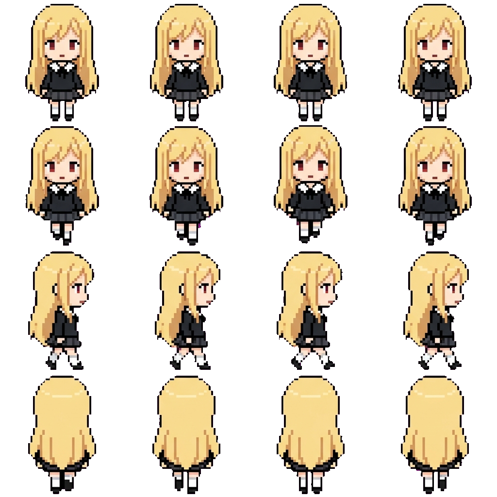Lucy Vane movement sprite