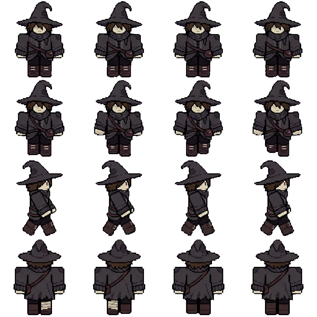 Azure movement sprite