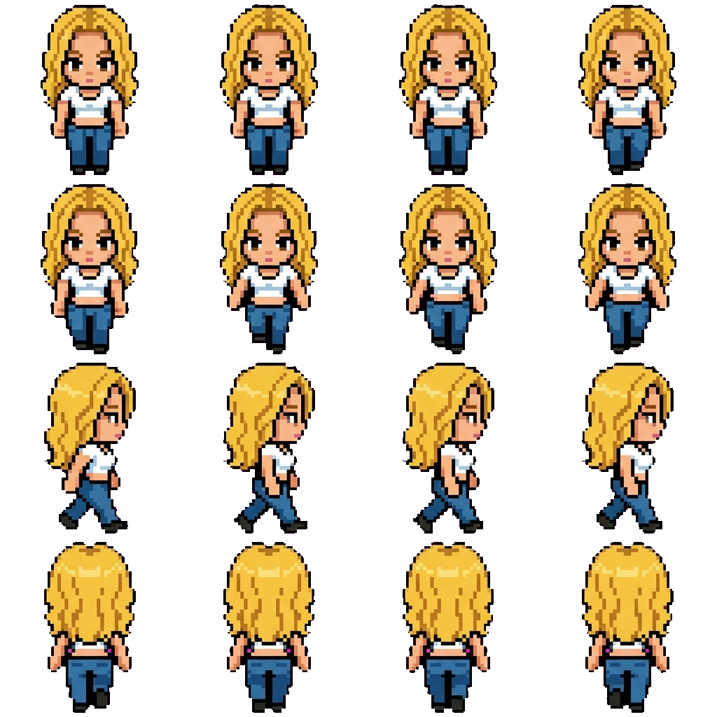 Stacey movement sprite