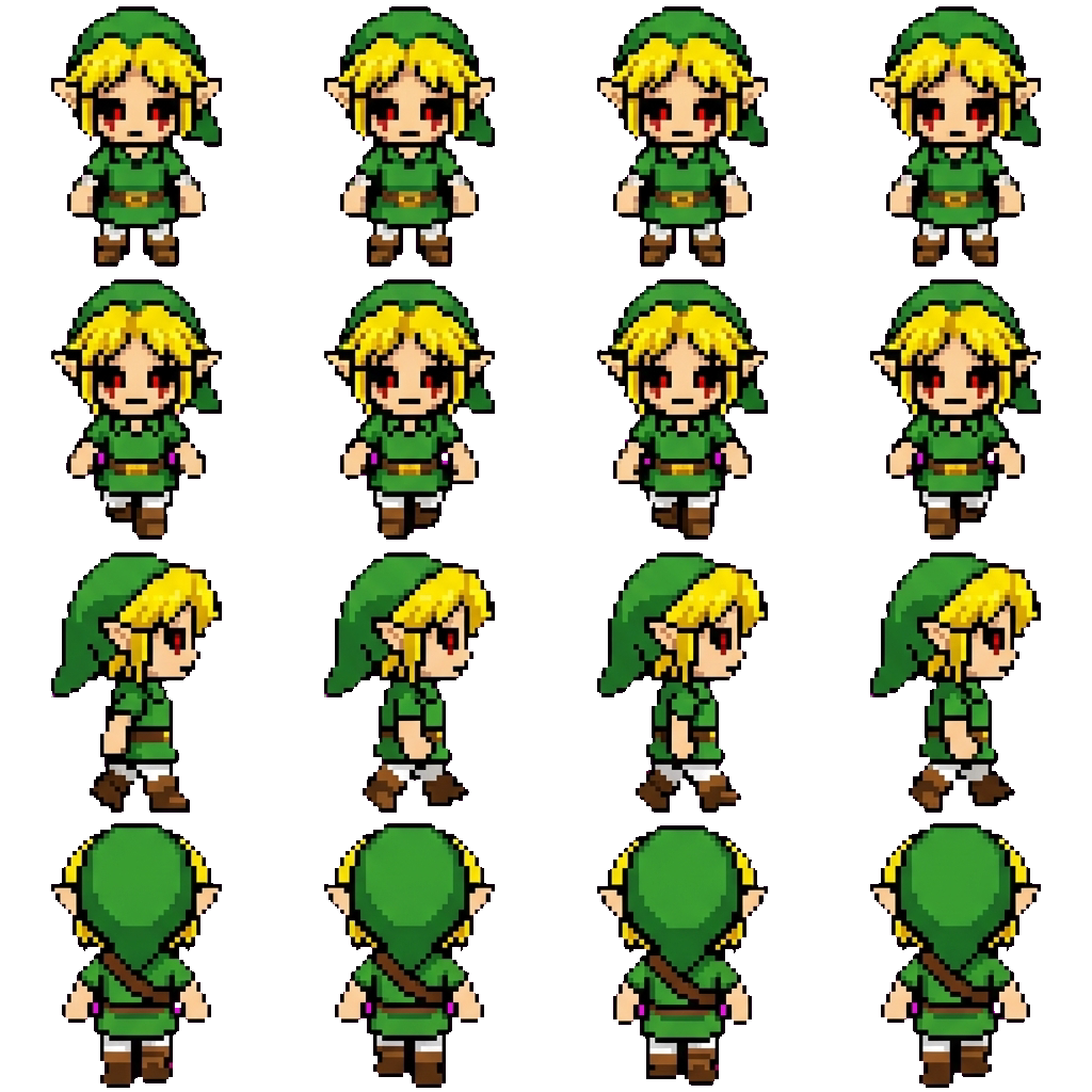 Ben drowned movement sprite