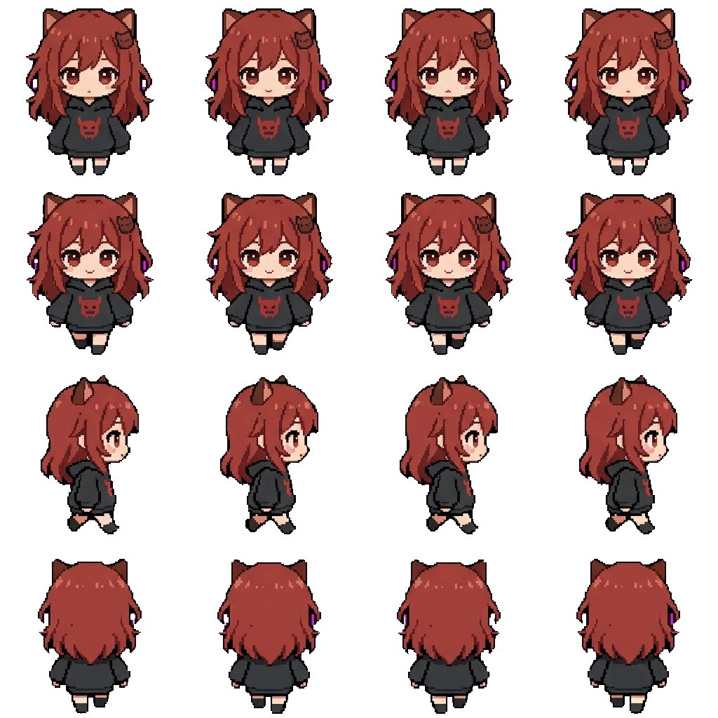 Yumi movement sprite