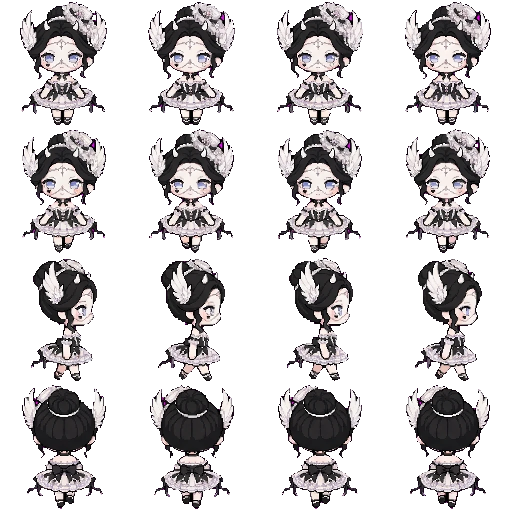 Isabella movement sprite