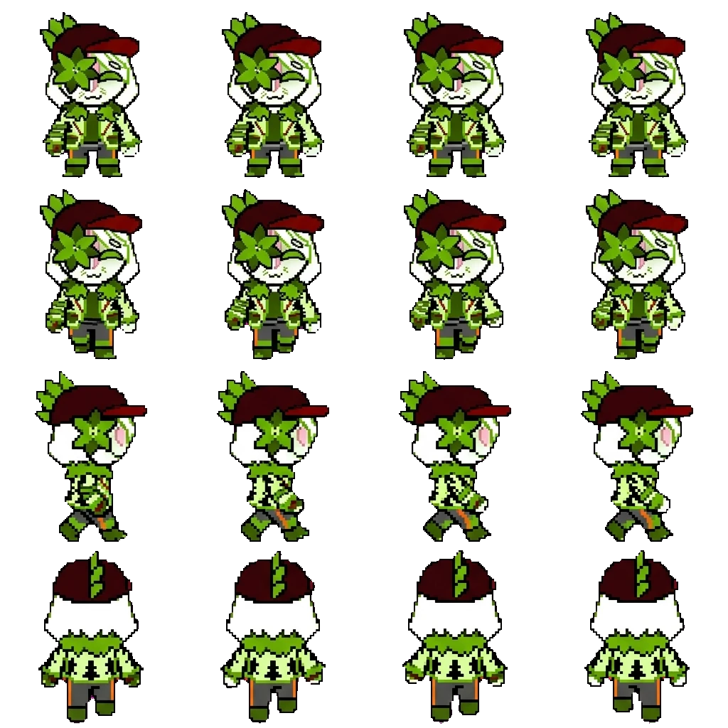 Brad movement sprite