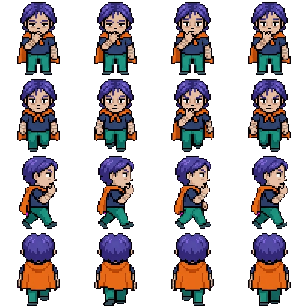 Wireface movement sprite