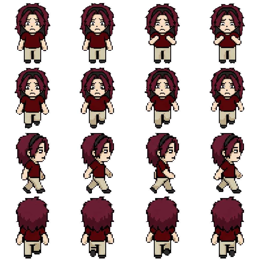 Luna movement sprite