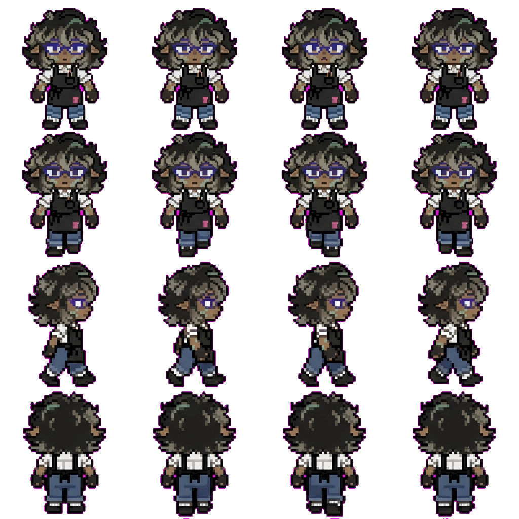 Dezel movement sprite