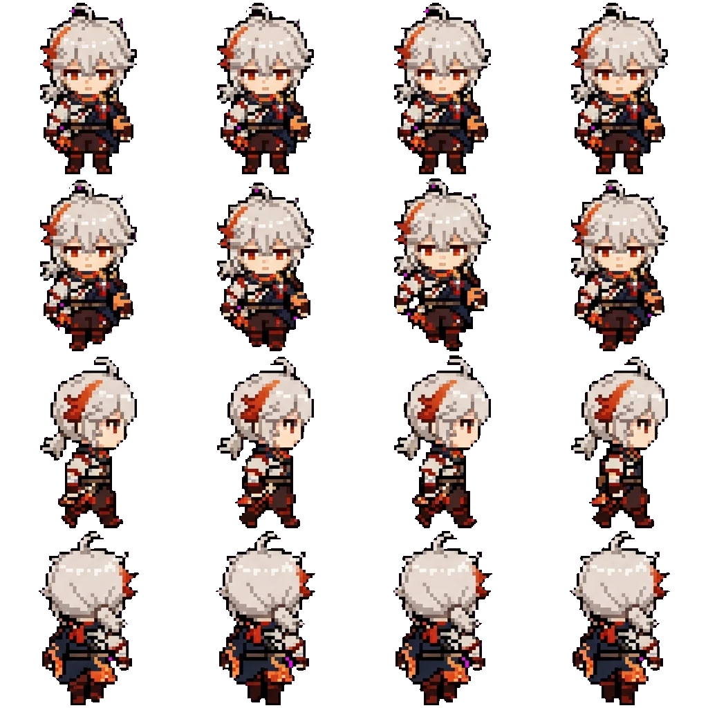 Kazuha Keadehara movement sprite
