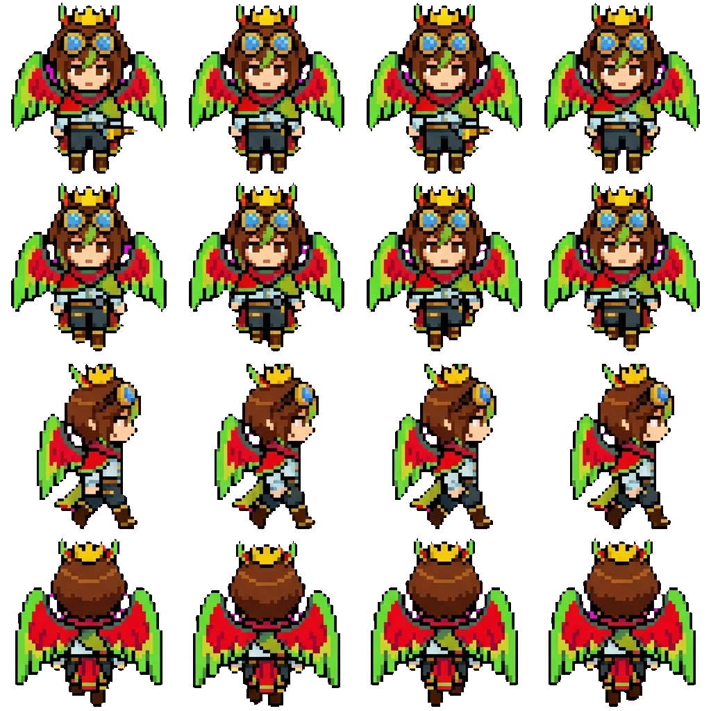 ParrotX2 movement sprite
