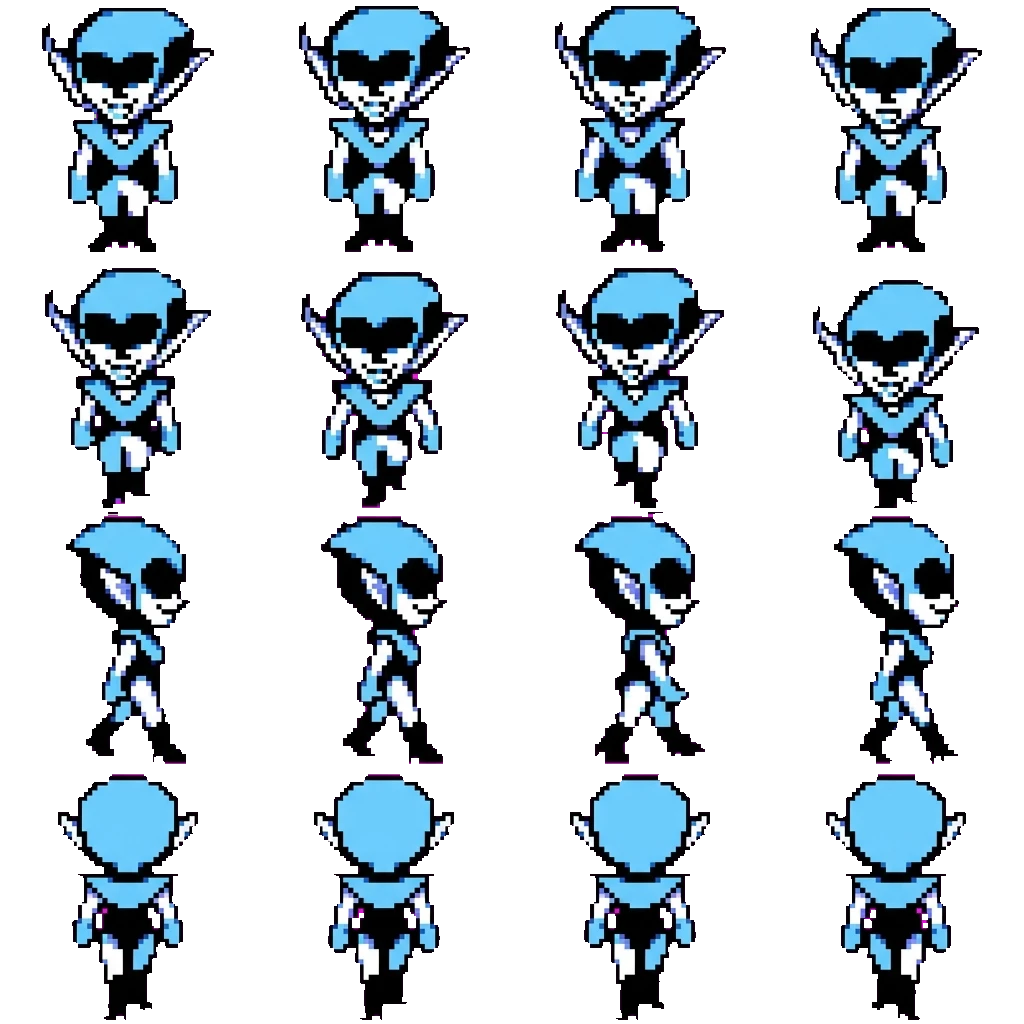 Queen movement sprite