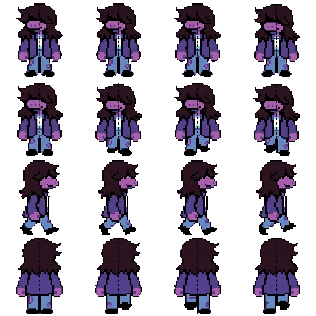 Susie movement sprite